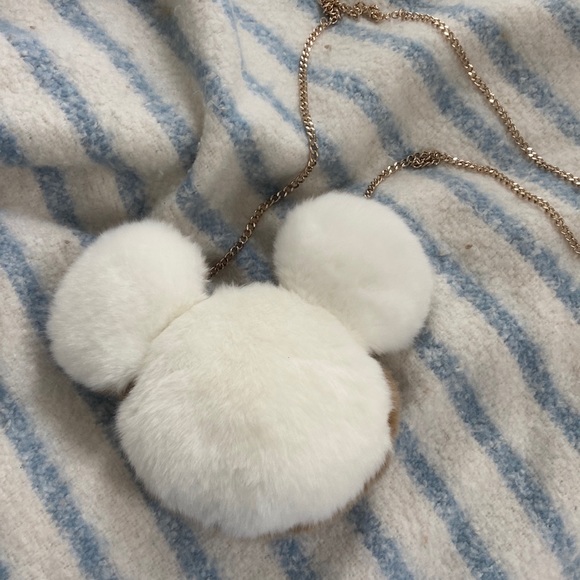 TOKYO DISNEY MICKEY FUR BAG - Picture 2 of 5